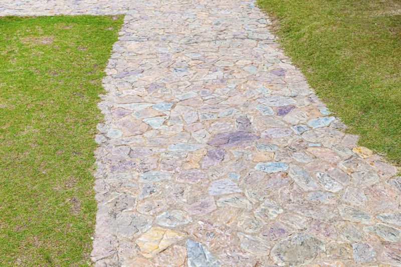 Natural Stone Paver Pathway