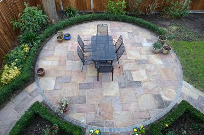Porcelain Patio Installation