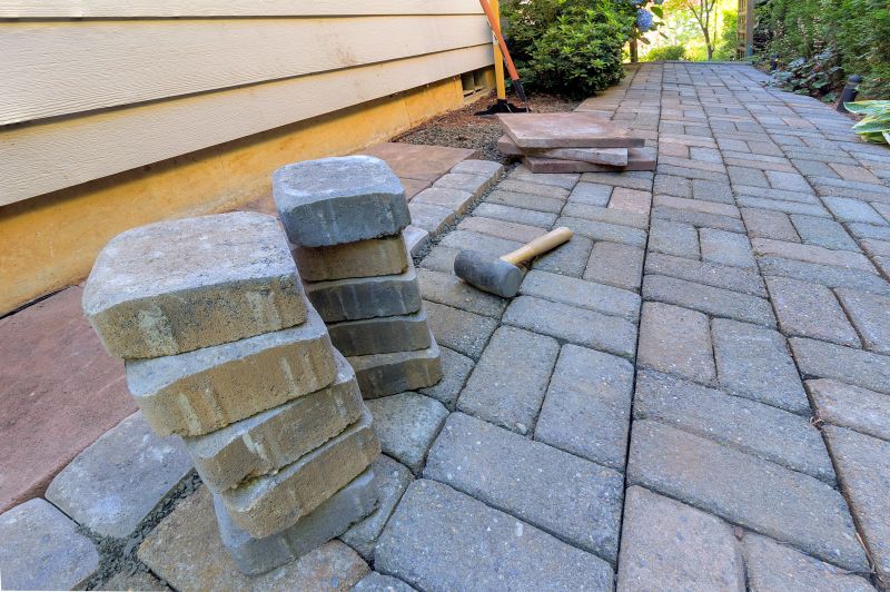 Walkway Pavers Installation